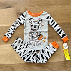 Mickey Mouse Mummy Trick Or Treat Pajamas Halloween 🎃